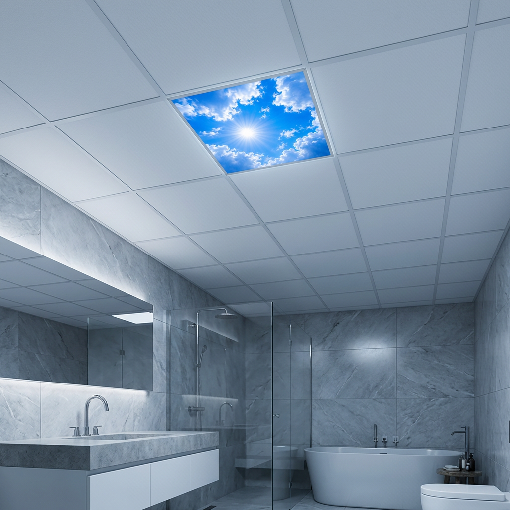 30x30 LED Gökyüzü Panel — T24 Asma Tavana Uygun, Sıva Altı 30x30 LED Gökyüzü Panel — T24 Asma Tavana Uygun, Sıva Altı
